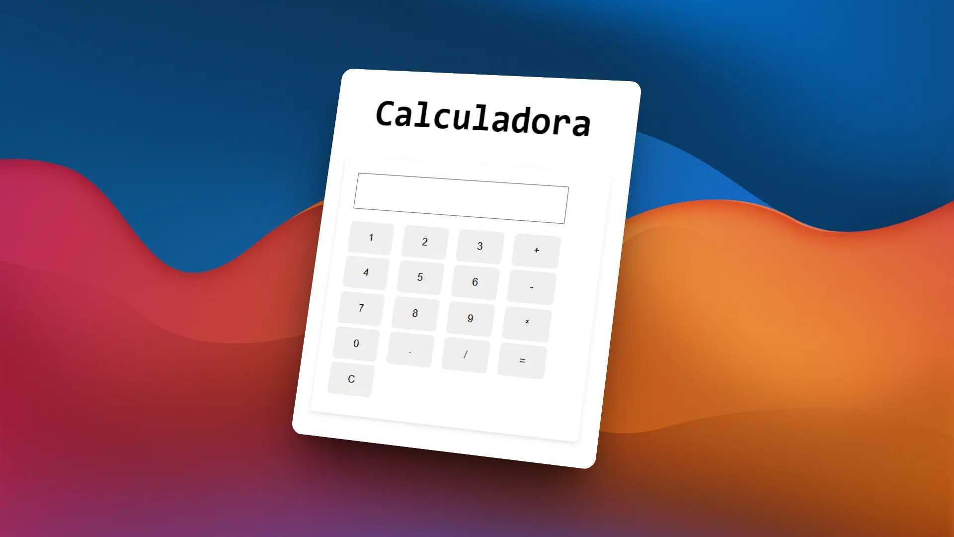Calculadora JS